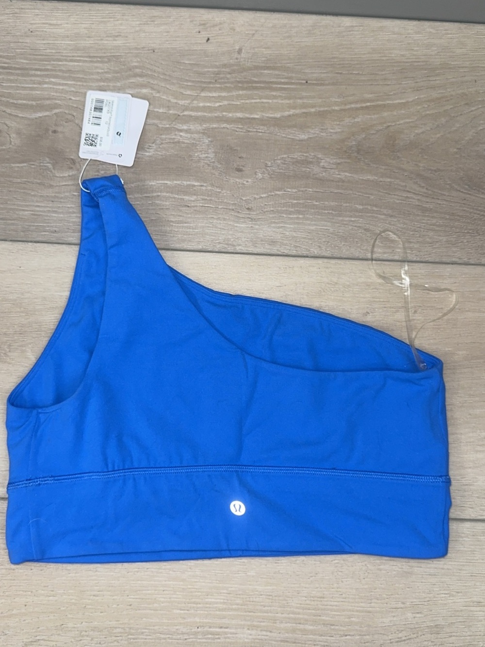 lululemon athletica Align Asymmetrical Bra in Cobalt Blue